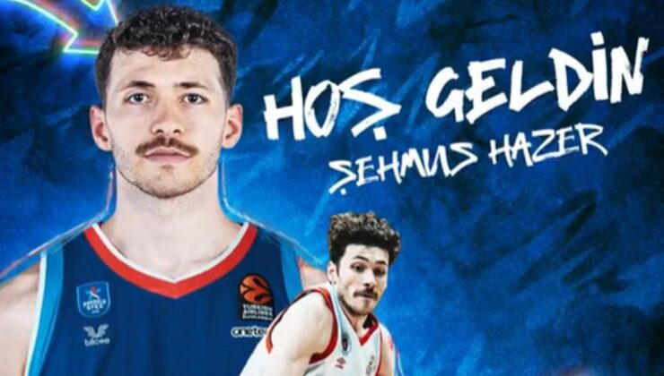 Anadolu Efes’ten yerli rotasyonuna takviye: Şehmus Hazer transferini açıkladı