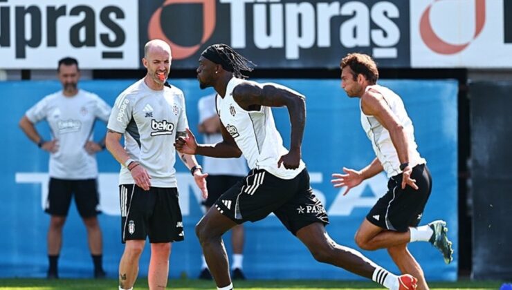 Beşiktaş, Shakhtar Donetsk maçı hazırlıklarını sürdürdü