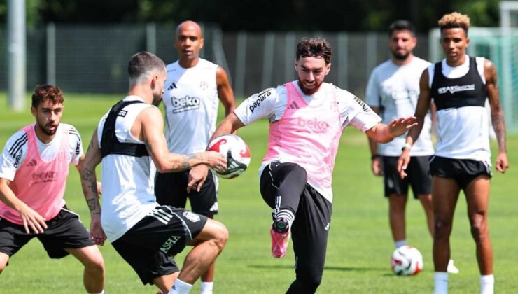 Beşiktaş, Shakhtar Donetsk maçının hazırlıklarına başladı