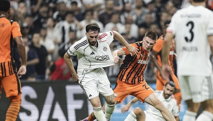 Beşiktaş Shakthar Donetsk karşısında penaltı kazandı! İşte o pozisyon