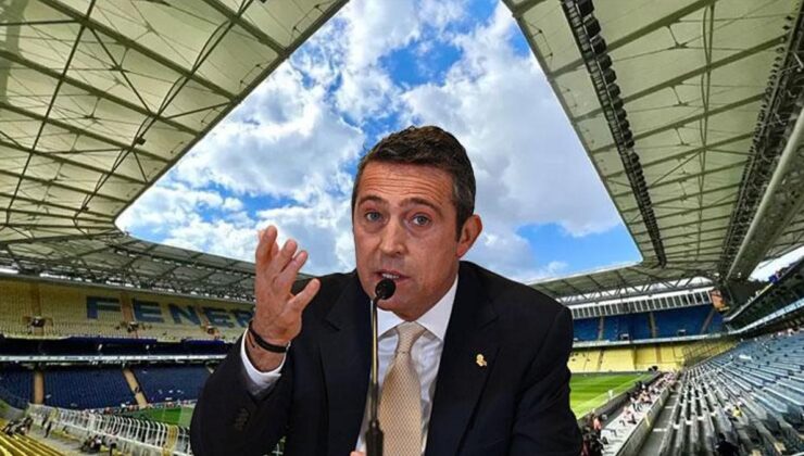 Fenerbahçe stadyumunda değişim tamamlandı! Yeni tabela asıldı