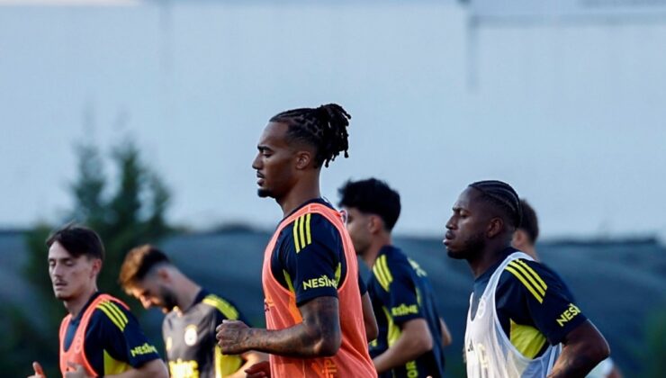 Fenerbahçe’nin yeni transferleri ilk antrenmanlarına çıktı!