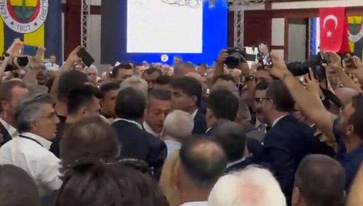 Fenerbahçe’nin Yüksek Divan Kurulu’nda olay! İşte o anlar…