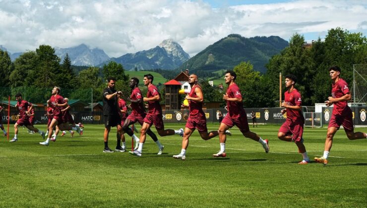 Galatasaray hazırlıklarını sürdürdü