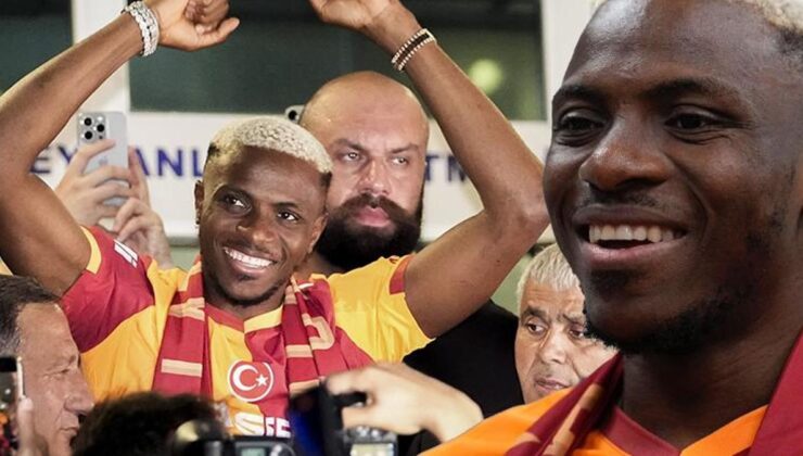 Galatasaray’da Osimhen ayağının tozuyla rekoru da kırdı! 2 milyon kişi…