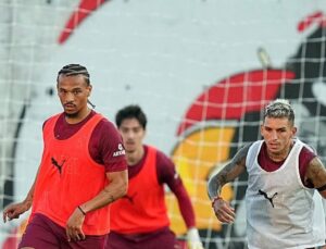 Galatasaray’da Leroy Sane ilk antrenmanına çıktı!
