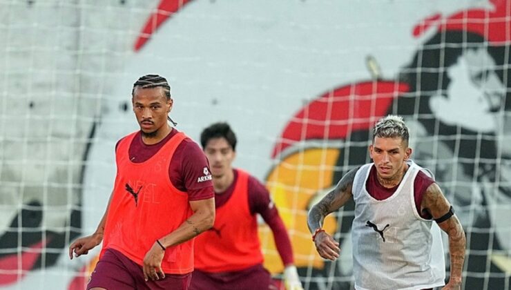 Galatasaray’da Leroy Sane ilk antrenmanına çıktı!