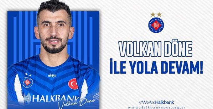 Halkbank, Volkan Döne ile sözleşme yeniledi