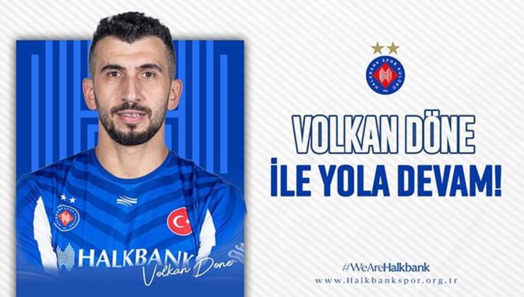 Halkbank, Volkan Döne ile sözleşme yeniledi