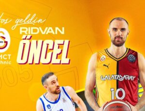 Rıdvan Öncel Galatasaray MCT Technic forması giyecek