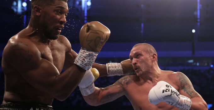 Tüm boks dünyasının gözü bu rövanş maçında: Oleksandr Usyk – Anthony Joshua 2