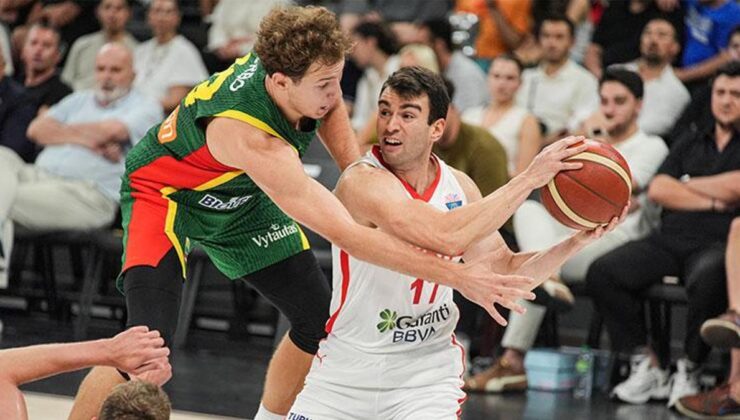 12 Dev Adam hazırlık maçında Litvanya’ya mağlup oldu