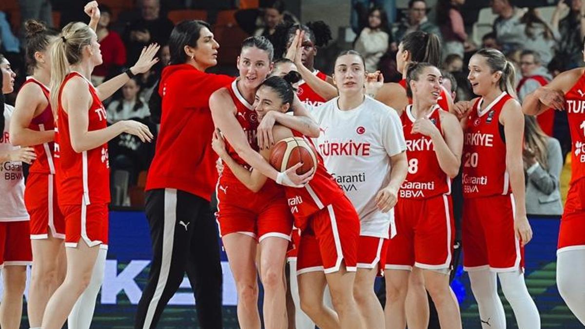 A Milli Kadın Basketbol Takımı, 16. sıraya yükseldi