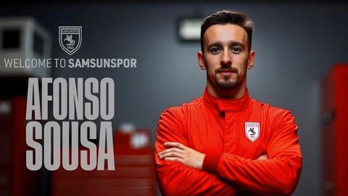 Afonso Sousa Samsunspor’da