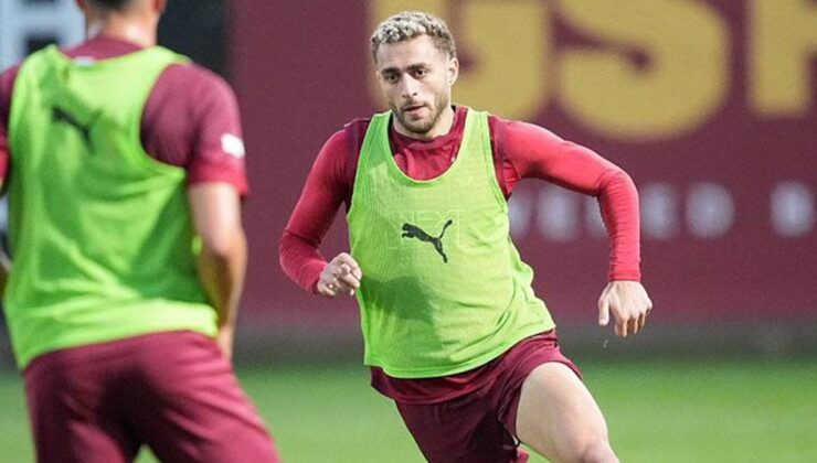 Barış Alper Yılmaz Galatasaray’ın son antrenmanına katıldı!