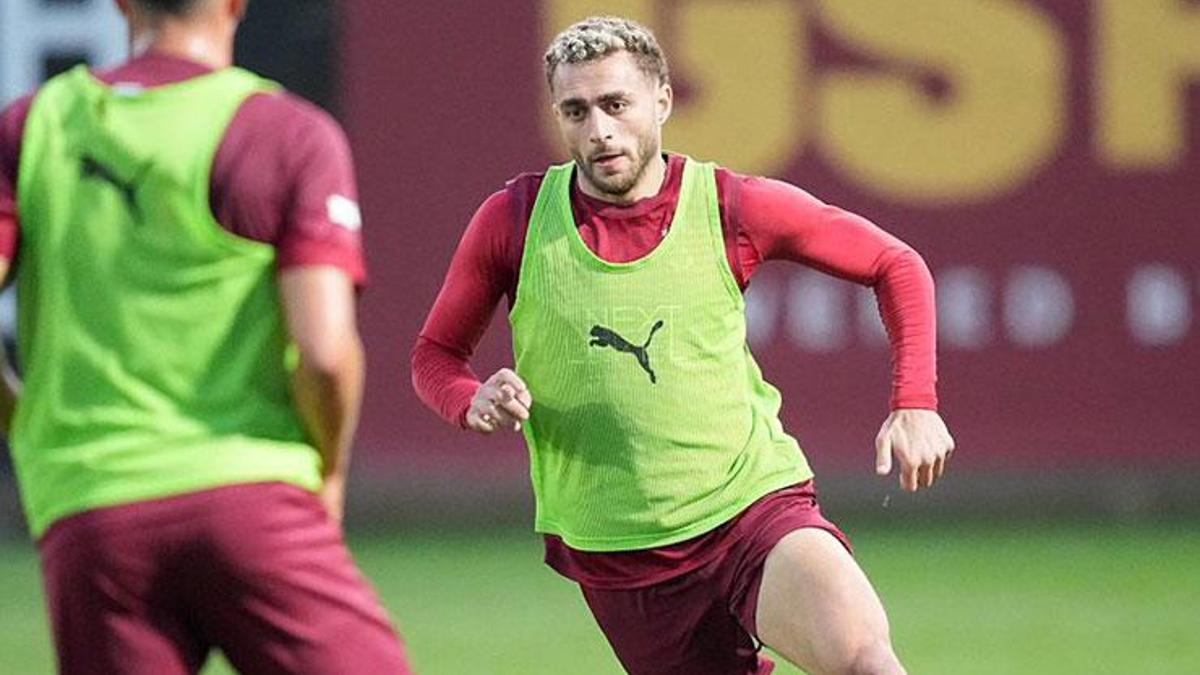 Barış Alper Yılmaz Galatasaray’ın son antrenmanına katıldı!
