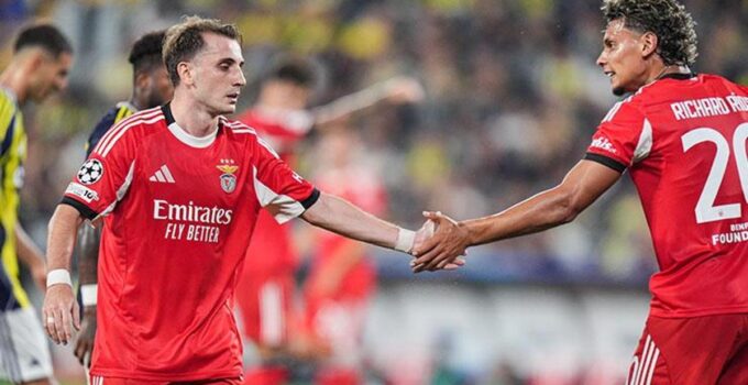 Benfica’dan Fenerbahçe maçı öncesinde şaşırtan Kerem Aktürkoğlu kararı