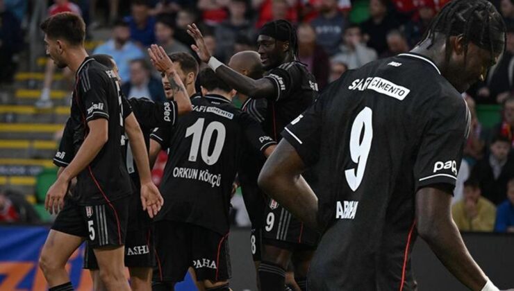 Beşiktaş, Dublin’de gol oldu yağdı! Kartal, UEFA Konferans Ligi 3. Eleme Turu ilk maçında farklı galip… (MAÇ ÖZETİ St. Patrick’s 1-4 Beşiktaş)