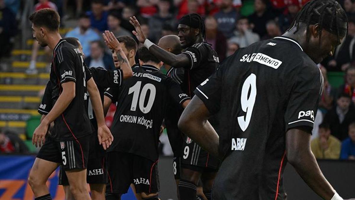 Beşiktaş, Dublin’de gol oldu yağdı! Kartal, UEFA Konferans Ligi 3. Eleme Turu ilk maçında farklı galip… (MAÇ ÖZETİ St. Patrick’s 1-4 Beşiktaş)