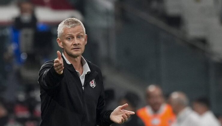 BEŞİKTAŞ HABERİ: Ole Gunnar Solskjaer’den istifa açıklaması!