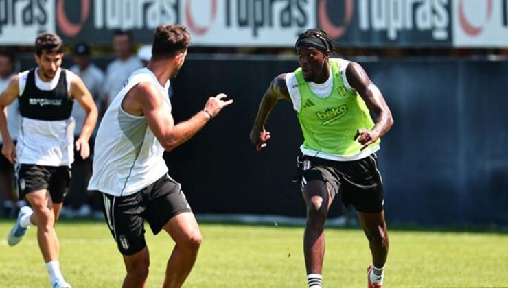 Beşiktaş St. Patrick’s maçına hazırlanıyor
