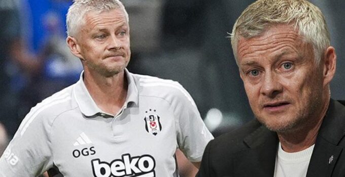 Beşiktaş teknik direktörü Ole Gunnar Solskjaer: ‘Yok sayıyorum’