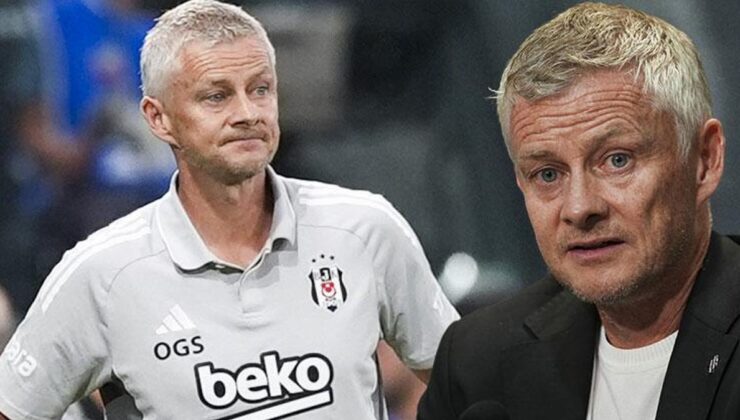 Beşiktaş teknik direktörü Ole Gunnar Solskjaer: ‘Yok sayıyorum’