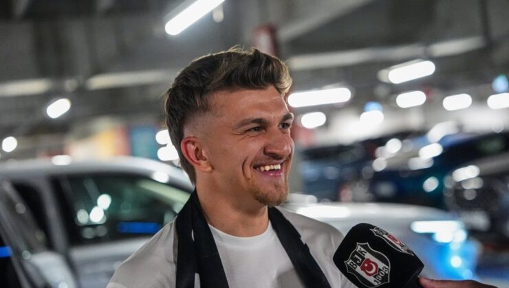 Beşiktaş’ın yeni transferi İstanbul’a geldi