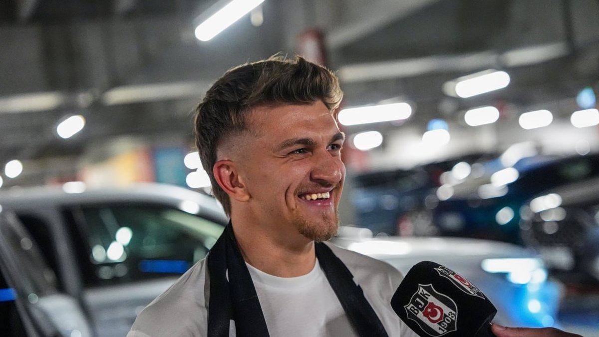 Beşiktaş’ın yeni transferi İstanbul’a geldi