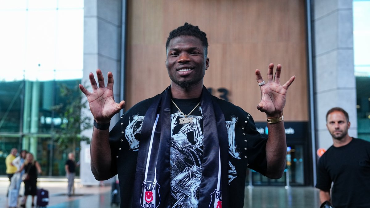 Beşiktaş’ın yeni transferi İstanbul’da