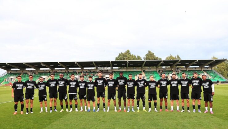 Beşiktaş’tan Gazze’ye destek!