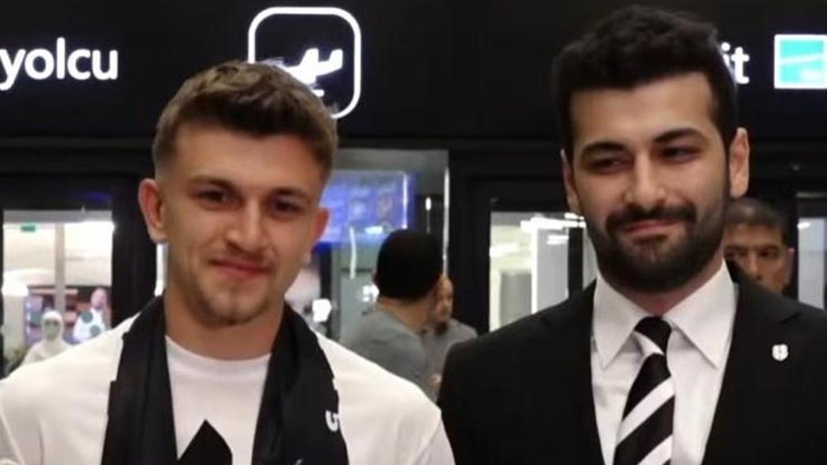 Beşiktaş’ın anlaşma sağladığı Rıdvan Yılmaz, İstanbul’a geldi!