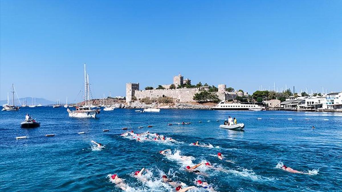 Bodrum’da “Sağlığa Kulaç At” etkinliği düzenlendi