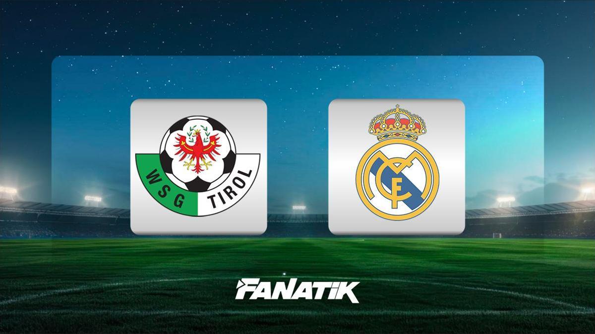 CANLI | WSG Tirol-Real Madrid maçı (Arda Güler sahada)