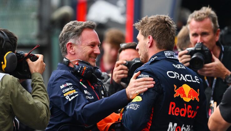 Christian Horner Hakimiyetin Tadını Çıkarıyor