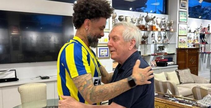 Cristian Baroni’den Aziz Yıldırım’a ziyaret