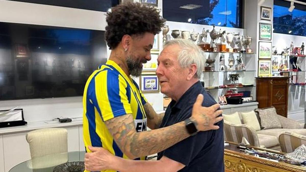 Cristian Baroni’den Aziz Yıldırım’a ziyaret