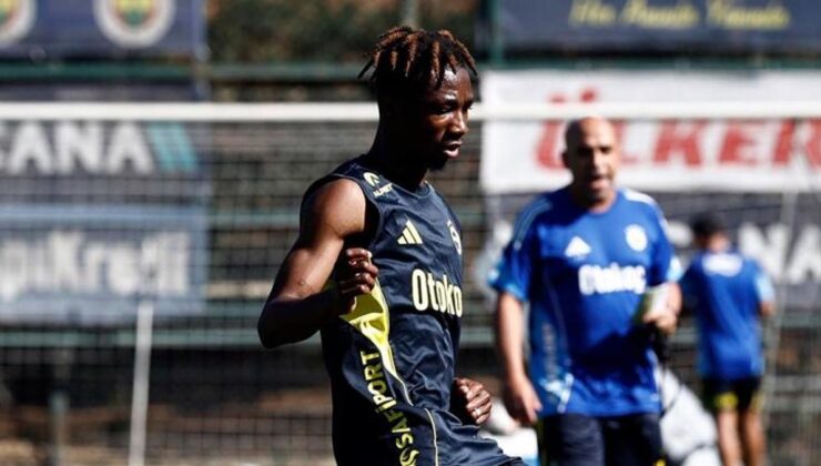 Dorgeles Nene, Fenerbahçe’deki ilk antrenmanına çıktı