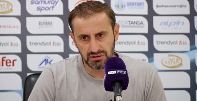 Erzurumspor FK teknik direktörü Serkan Özbalta’dan 3-0’dan 3-3 açıklaması