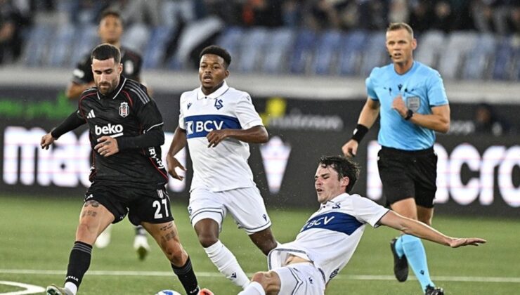 FC Lausanne-Sport 1-1 Beşiktaş MAÇ SONUCU ÖZET