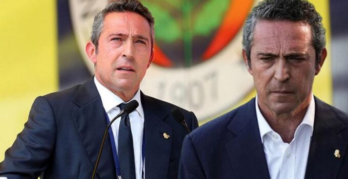 Fenerbahçe Başkanı Ali Koç’tan transfer açıklaması: ‘Görüşmelerimiz sürüyor’