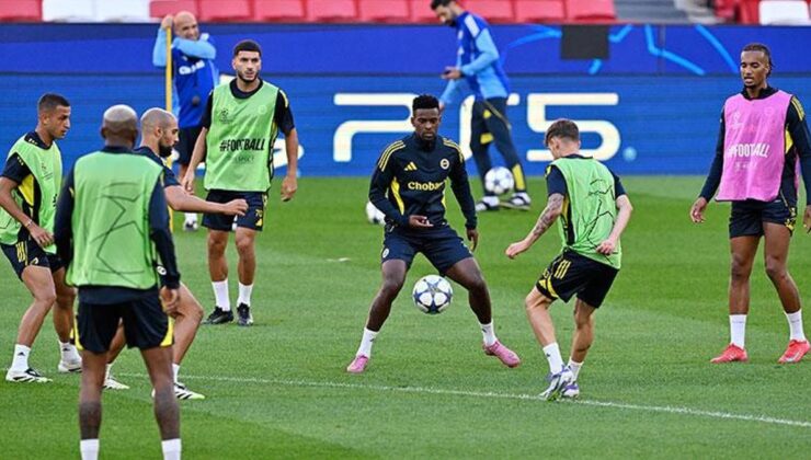 Fenerbahçe, Benfica ile oynayacağı rövanş maçının hazırlıklarını tamamladı