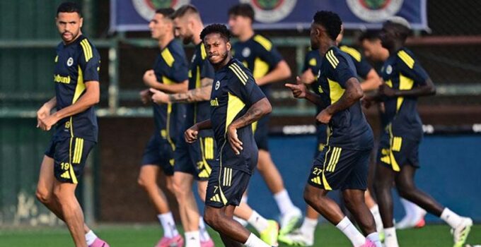 Fenerbahçe, Benfica maçı hazırlıklarını tamamladı