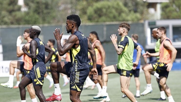 Fenerbahçe, Feyenoord maçı hazırlıklarını sürdürdü