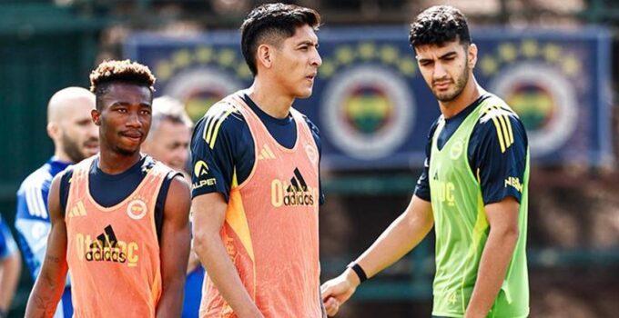 Fenerbahçe’de yeni transfer Edson Alvarez, ilk antrenmanına çıktı