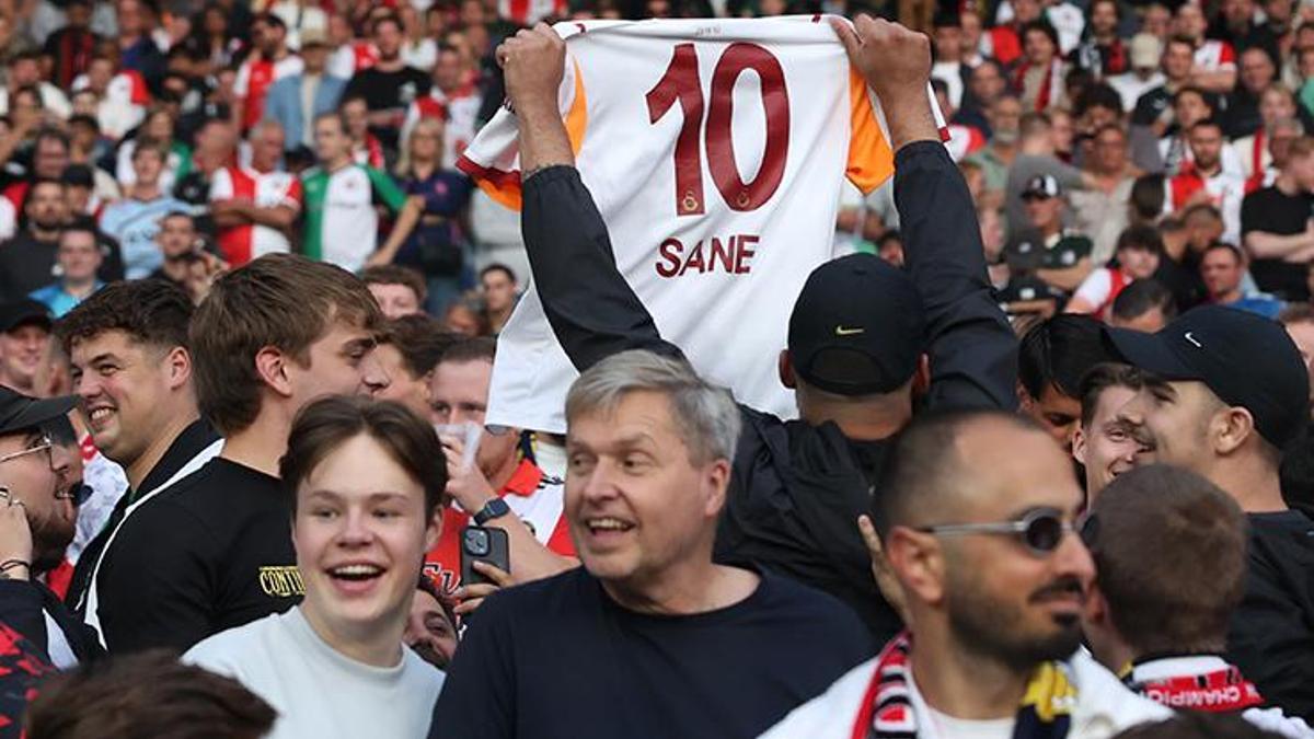 Feyenoord-Fenerbahçe maçında Sane sürprizi! Galatasaray’ın yeni yıldızını tribünden sergilediler