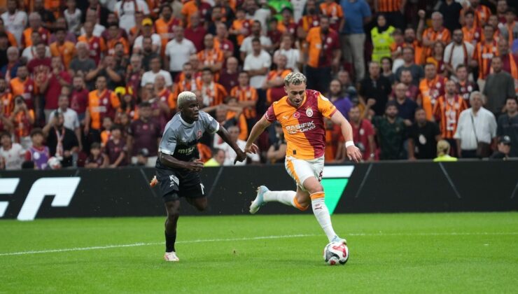 Galatasaray-F. Karagümrük maçında kırmızı kart!