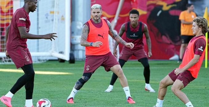 Galatasaray, Kayserispor maçı hazırlıklarına devam etti