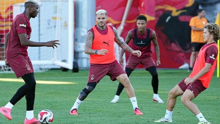Galatasaray, Kayserispor maçı hazırlıklarına devam etti