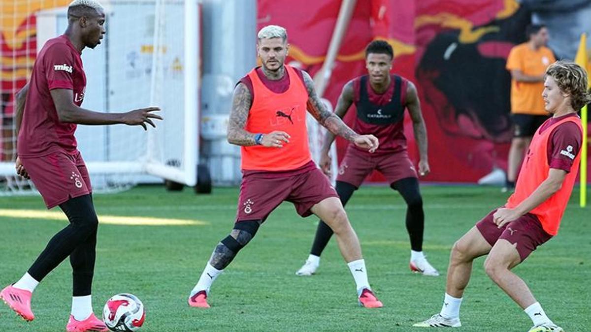 Galatasaray, Kayserispor maçı hazırlıklarına devam etti